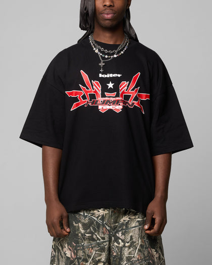 Loiter Substance T-Shirt Black