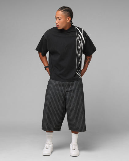 Loiter Hybrid Patch Shorts Black
