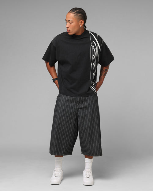 Loiter Hybrid Patch Shorts Black