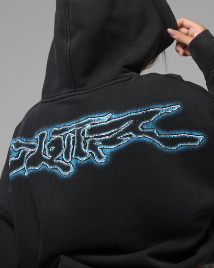 Loiter Panther Airbrush Hoodie Black