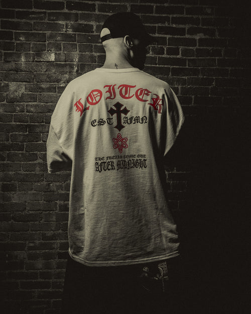 Loiter x After Midnight Rider T-Shirt White